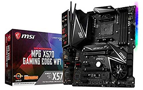 MSI MPG X570 Gaming Edge WiFi (AMD AM4 DDR4 m.2 USB 3.2 Gen 2 HDMI ATX Gaming Motherboard)