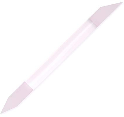 Glas Nagelbandspinnar Nagelfil för Manikyr och Pedikyr (rosa) – Original Tjeckisk Produkt