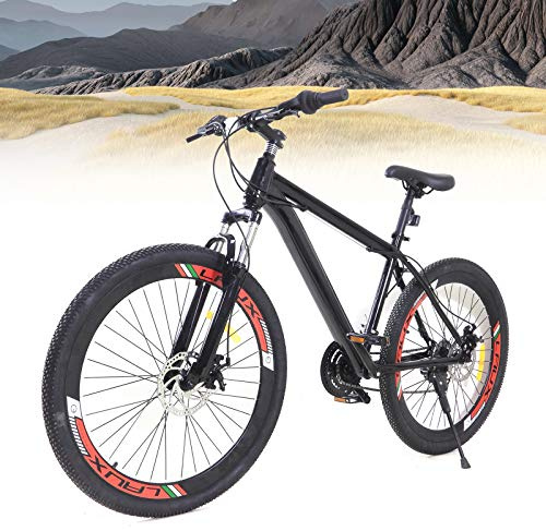 Fetcoi Mountainbike 26 Zoll 21 Gang Stadtrad Damen Männlich Fahrrad Trekking Bike Fahrrad Jungenfahrrad für Erwachsene,Jungen, Mädchen