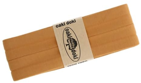 Schrägband Jersey 3m Breite 20mm Oaki Doki Tricot de Luxe Einfassband elastisch über 80 Farben