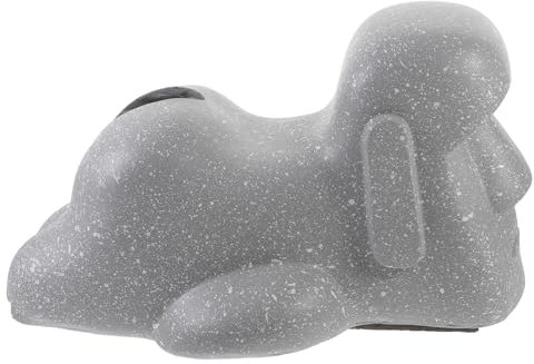 IMIKEYA Kasten Schminktisch- Kopfstatue der Osterinsel Handtuchspender Kopfstatue Osterinsel Haushalt Serviettenhalter Benutzerbild Tissue-Box Papierhandtuchhalter Harz Weiß
