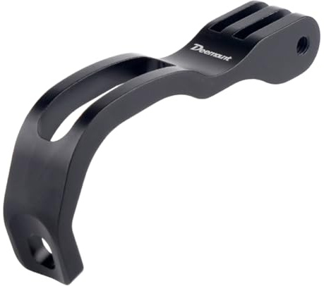 Kexpery Verstellbare Vorderradgabellicht-Halterung, Aluminiumlegierung, Sportkamera-Lampenhalterung, Ständer, Fahrrad-Taschenlampenhalterung, Vorderlicht-Halterung für GoPro