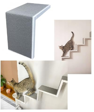 Estantería para gatos, pared de escalada, escalero, escalera, 1 unidad