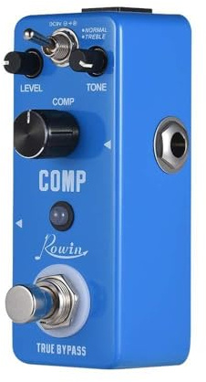CHOYUE COMP Compressor Compress Guitar Effect Pedal Aluminum Alloy Shell True Bypass