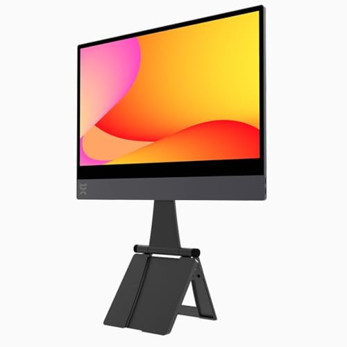 espresso Displays 15 + Ergonomic Magnetic Stand+ | Ultra-Thin 1080p Premium Portable Monitor with USB-C Connectivity, Ergonomic Setup for Work, Travel, and Multi-Device Compatibility