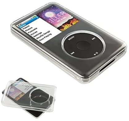 Kristallklare Hartschalen-Schutzhülle für iPod Classic 80GB 120GB 160GB, für iPod Video 2 Gen. 30G PC Schutzhülle Skin Anti-Drop Anti-Dust Cover (1 Stück)