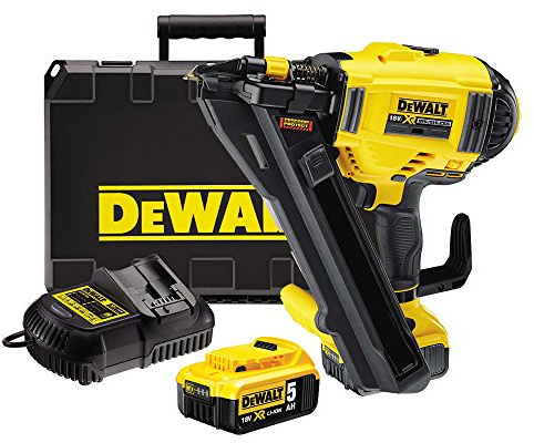 DEWALT Akku-Nagler, 1 Stück, gelb;Schwarz, DCN693P2-QW