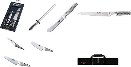 Global Set couteaux + sac cuisinier en cadeau – couteaux asiatiques