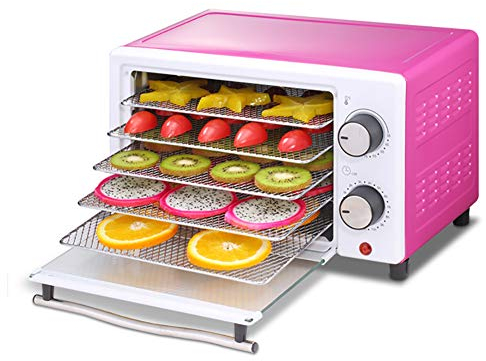 ZYFA Essiccatore Alimentare, Frutta e Verdura, con 5 Vassoio,Tempo di Controllo,Disidratatore per Alimenti,Domestico