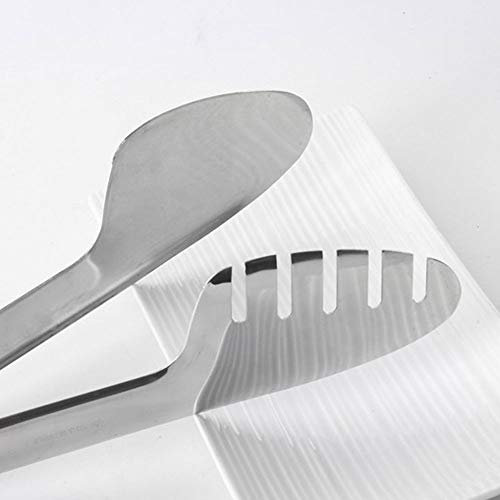 T&F Pince à sucre en acier inoxydable, Plastique Acier inoxydable, Single tooth