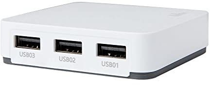 LOYALTY-SECU WiFi LAN Network Print Server for USB Printers with RAW Print Protocol, 10/100Mbps Ethernet Speed, Win 7 8 10 11