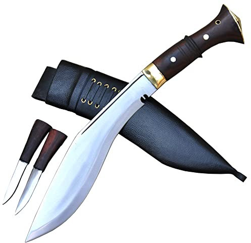 25 CM Dschungel-Kukri-Messer- Khukuri-Gurkha Khukuri-Authentisches Gurkha-Messer-Handgefertigt in Nepal