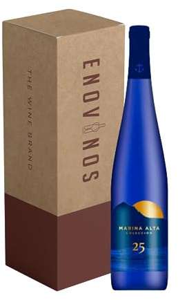 Vino Marina Alta Colección - Botella de Vino Blanco de Alicante x75 cl - Mejor Selección ENOVINOS