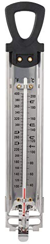 Kitchen Thermometer, Fahrenheit Celsius ℉/℃ Double Scale Display Household Kitchen Hanging Candy Thermometer