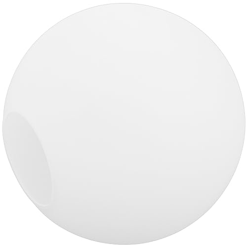 MAGICLULU Abat-Jour Globe En Verre 18.00 Cm Remplacement D’Abat-Jour Pour Lustre Et Lampe Suspendue Diffuse Une Lumière Douce Facile À Installer Pour Chambre Et Salon 1 Pièce