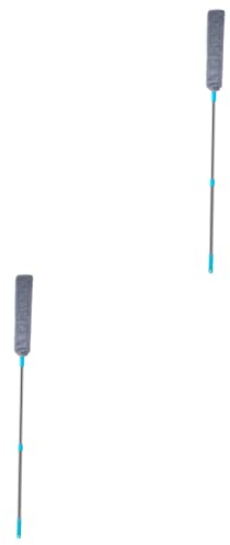 Cabilock 2piezas Limpiador De Reutilizable para Reducidos Mango Herramienta De Limpieza para Debajo De Sofás y Muebles para Esquinas y Rincón Casa