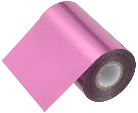 PATIKIL Heißprägefolie, Papierrolle, Wärmeübertragungsfolie, Papierrolle, Folienprägepapierrolle für Leder, DIY, Logo, Dekoration, Handwerk, Geschenkverpackung, Scrapbooking