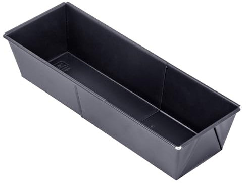 Zenker Königskuchenform ausziehbar Perfect Black – Verstellbare Kastenform aus Stahlblech, 20-35 cm, Antihaftbeschichtung, Made in Germany