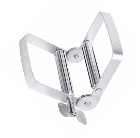 SAFIGLE Stainless Steel Toothpaste Squeezer Manual Tool for Hair Dyeing Pigment Extrusion Bathroom Gadget