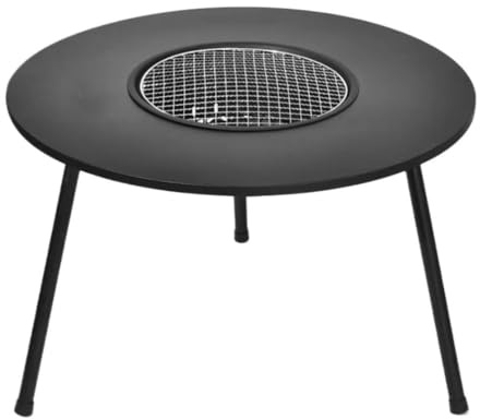 Table de barbecue d'extérieur coréenne portable pour la maison et la cour, 56 x 42,5 cm, parfaite pour barbecue et casserole chaude, compacte et légère (4 kg)