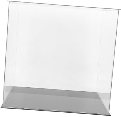 Mikinona Caja de Exhibición Apilable para Fútbol y Baloncesto de Acrílico Vitrina Transparente para Colecciones Exhibición Hogar