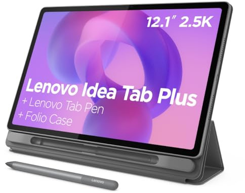 Lenovo Tablet Idea Tab Plus 12,1 256GB/12GB Gris Pen + Funda