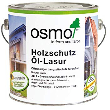 OSMO Holzschutz Öl-Lasur 2,5 Liter Patina 905