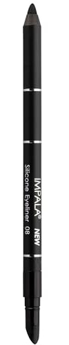 IMPALA | Wasserdichter Gel-Eyeliner, Schwarze 08 | Präziser Strich oder rauchiger Effekt | Leicht aufzutragende cremige Textur | Intensive undlang anhaltende