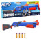 NERF Fortnite Pump SG Blaster - Pump Action Mega Dart Blasting - Breech Load - 4 Official Mega Darts - for Youth, Teens, Adults