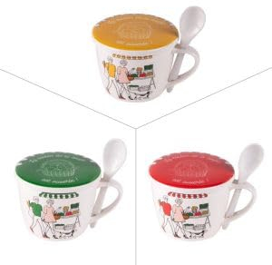 Table Passion - Bol à soupe Primeur avec couvercle et cuillère 75 cl (1 modèle aléatoire)