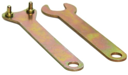 Tofficu Adjustable Iron Spanner for Angle Grinder and Locknuts with Good Heat Dissipation, Unique Delicate Shape and Beautiful Look, Suitable for Ultra-fine Grinding and Engraving Tasks