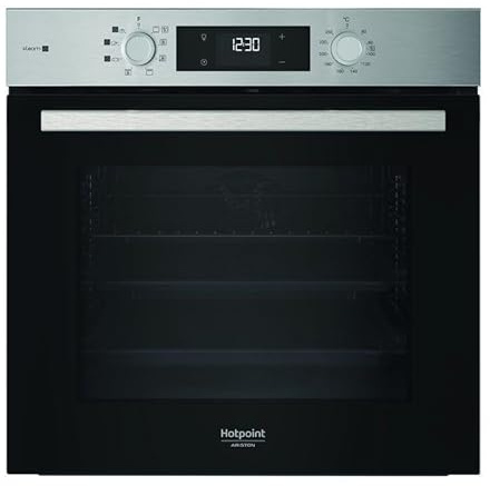 Hotpoint Ariston HAO 255HS X Forno Multifunzione inox con display e manopole esterne, ActiveSteam, Idrolisi