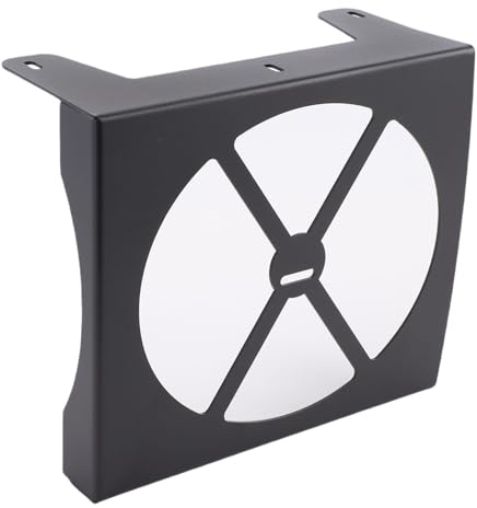 Tosuny Support Sous le Bureau pour PS 5/Slim/Pro, Support Métallique caché avec Ventilation, Organisation Peu Encombrante pour Console de Jeu