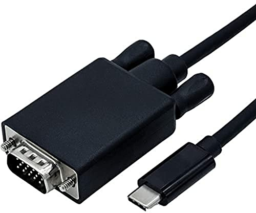 Roline Cable adaptador USB tipo C - VGA, ST/ST, 1 m