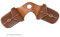 CSF Horn-Satteltasche aus Leder