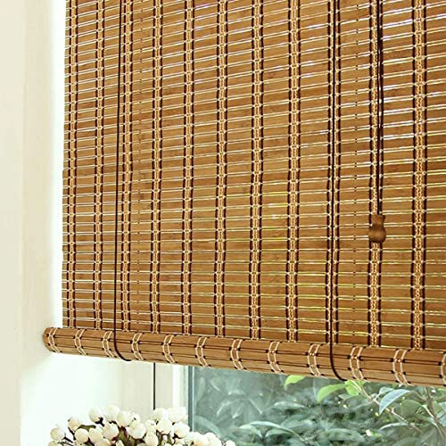 ZH-VBC Bambusrollo Outdoor Roll Up Jalousien Jalousien für Porch Patio Schatten, Patio/pavillon/pergola/carport-Sonnenschutz, 85cm / 105cm / 125cm / 145cm Breit,125x200cm