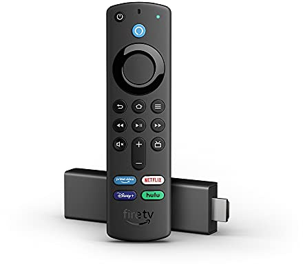 Like-New Fire TV Stick 4K streaming device with latest Alexa Voice Remote (includes TV controls), Dolby Vision