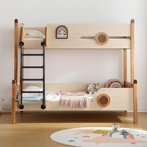 4 Fuß 5 Fuß 6 Fuß 7 Fuß 8 Fuß 9 Fuß Hängende Etagenbettleiter 100–300cm Wandmontierte Dachbodenleitern für Wohnheim, Etagenbett, Deck, Wohnmobil, hohe Eingangs- und Ausstiegsleiter für Fensterschacht(