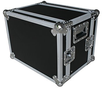 MF-Cases 25cm, 8HE Flightcase mit Butterfly Verschluss