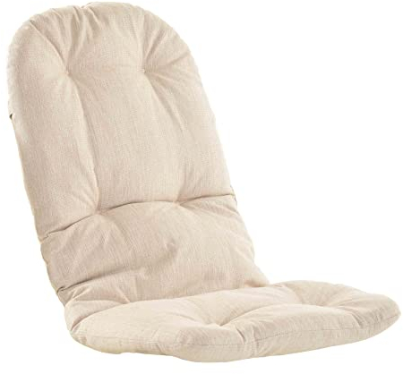 Korb-Outlet Schaukelstuhl Auflage Beige Polster Kissen 120x50 deutsche Herstellung Auflagekissen Kissenauflage für Schaukelsessel