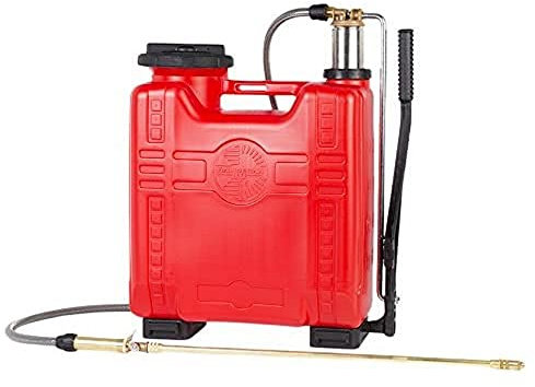 Dal Degan Venere Pompe à épaule, pompante Acier Inoxydable, 16 l, Rouge