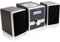 Denver Mini HiFi System CD Player For Home With Speakers - CD Micro System Mains Operated with FM Radio, Clock Radio Alarm, Snooze & Sleep, AUX IN, Remote Control – MCA-230