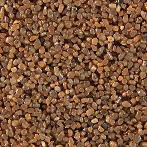 Terralith Buntsteinputz 15kg in braun, Sockelputz für Innen und Außen mit Reinacrylat Bindemittel aus Naturstein, 1-2mm Körnung (T56)
