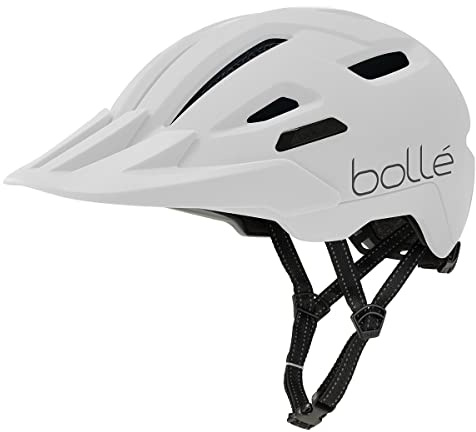 bollé, STANCE CROSS White Matte M 55-59 cm Cykelhjälm, Medium, Unisex Vuxen