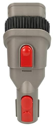 vhbw 2-in-1 Kombidüse, Fugendüse Möbelbürste kompatibel mit Dyson V7, V11 Advanced, V8, V12 Detect Slim Absolute Staubsauger - 7,7cm