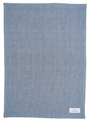 GreenGate Geschirrtuch Alicia Dark Blue Blau Baumwolle 50x70 Küchentuch 1-farbig