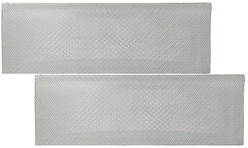 vhbw 2x filtro anti-grasso sostituisce Electrolux 50230537008 per cappa da cucina - 43,5 x 14,8 x 0,5 cm, metallo