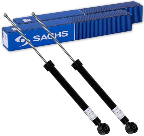 2x Sachs Stoßdämpfer hinten | 2x 317 336 (alt 310 980) passend für Polo 9N 6R1 6C1 Ab Bj 2001