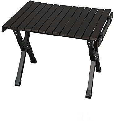 Tavolo pieghevole portatile in legno per esterni per campeggio e picnic, tavolo da barbecue leggero con capacità di carico di 50 kg