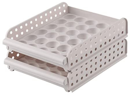 PHENOFICE Étagère À Œufs Pour Congélateur Tiroir Coulissant Pour Placer Les Œufs